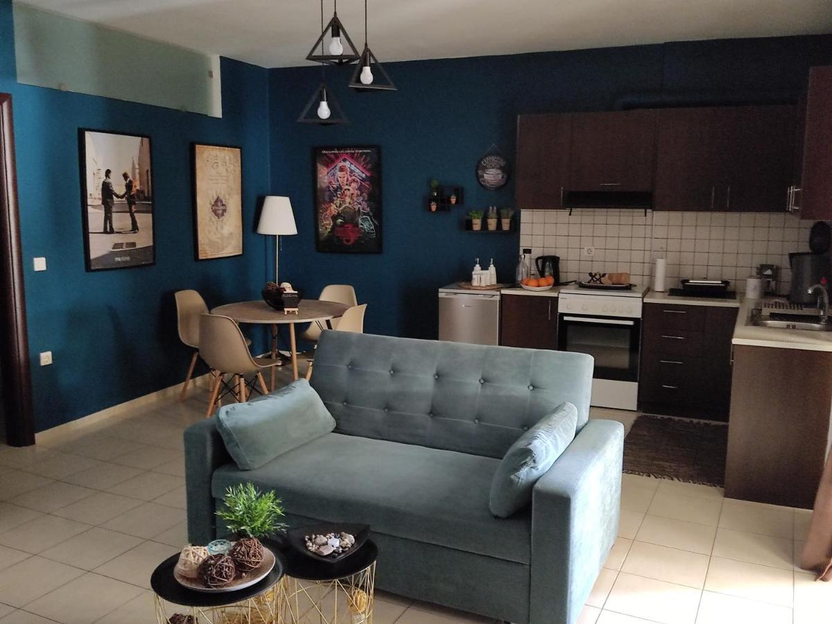 Modern Apartment Near Airport, Port & Beach Nea Alikarnassos Ngoại thất bức ảnh